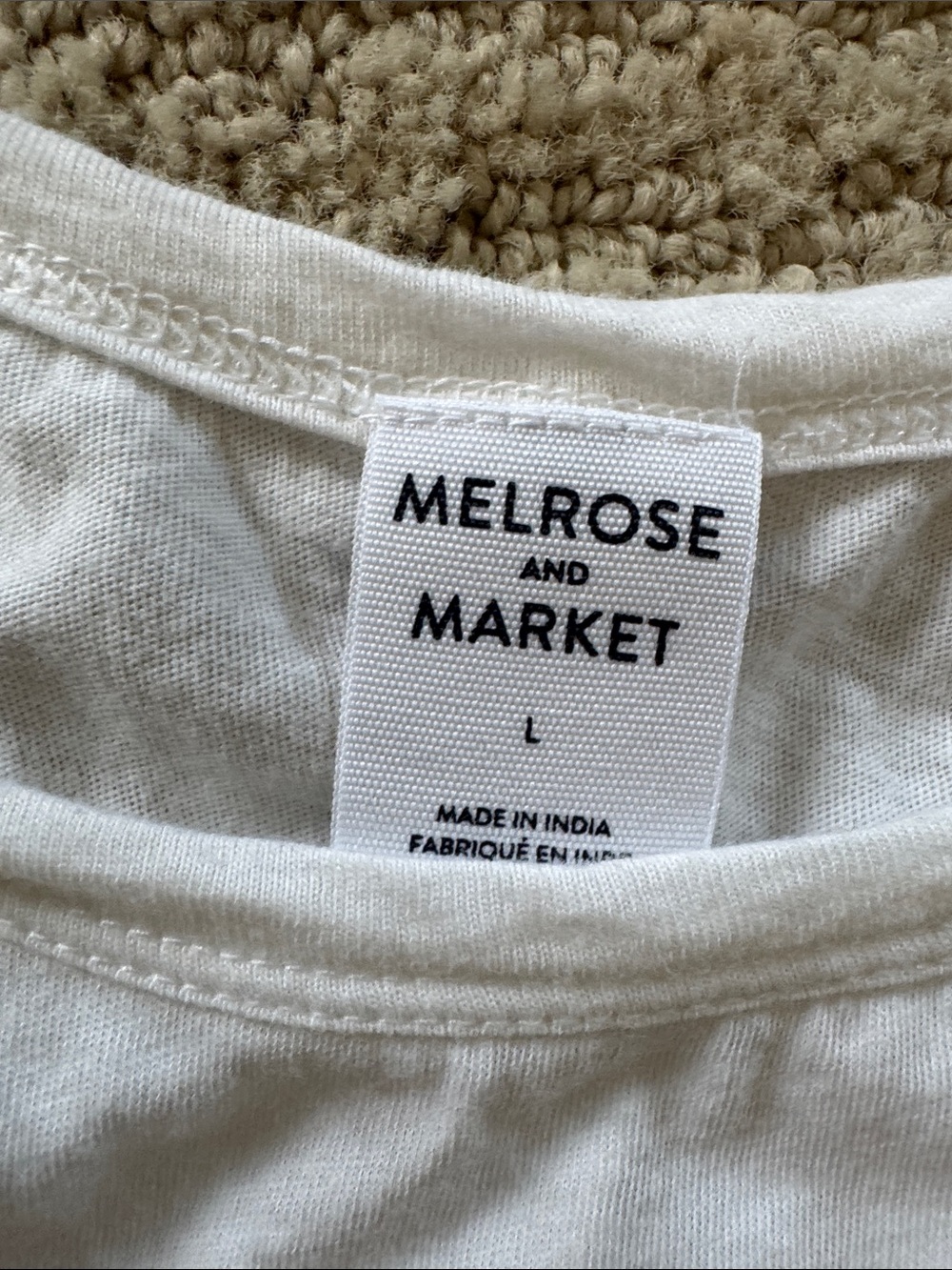 Melrose and Market Ribbed Pink & Neutral Tank Tops Set Bundle of 4 - Picture 7 of 10